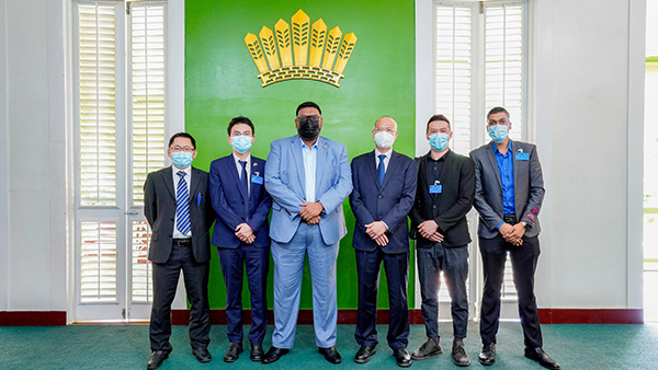 圭亚那总统伊尔法恩·阿里会见乐鱼官方网站-乐鱼leyu(中国)代表团