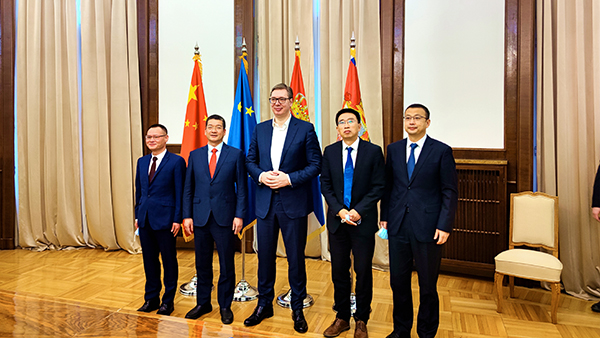 塞尔维亚总统武契奇会见邹来昌：乐鱼官方网站-乐鱼leyu(中国)是塞国重要战略伙伴