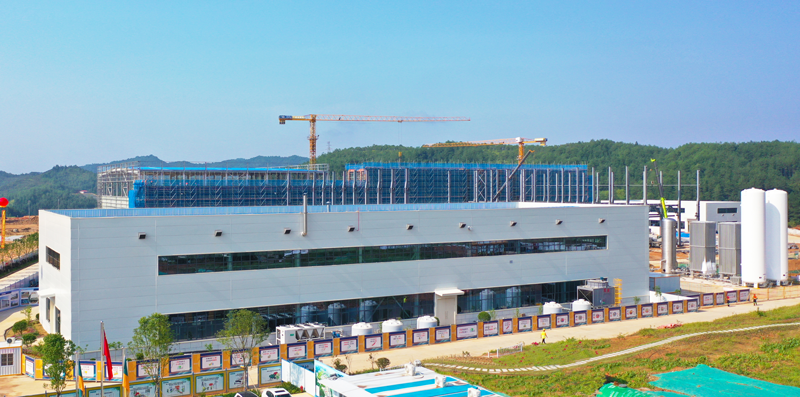 紫金锂元1000吨/年磷酸铁锂生产线正式投产运行