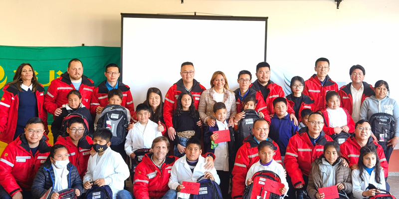 紫金锂业科思开展“助学帮扶一对一”计划